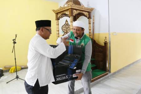 Masjid Semi Permanen ke-21 bantuan DMI Pusat mulai difungsikan