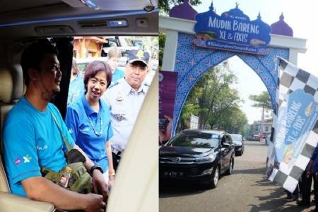 XL Axiata; Berangkatkan 1.300 Mitra Penjual Pulsa Mudik