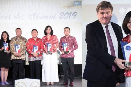 Enam Tokoh Indonesia; Dianugerahi Trofi Alumni dari Pemerintah Prancis