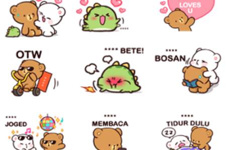LINE Luncurkan Custom Stickers Lokal Pertama; Bersama Milk & Mocha