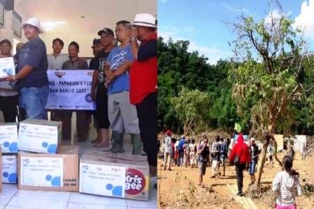 Yayasan Wings Peduli Kasih; Ringankan Beban Korban Banjir Lebak & Bogor