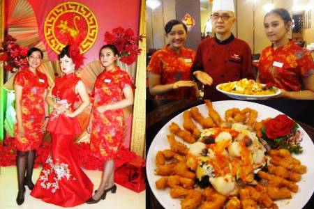 Menu Spesial & Hiburan; Siap Meriahkan Perayaan Imlek di Mercure Grand Mirama Surabaya