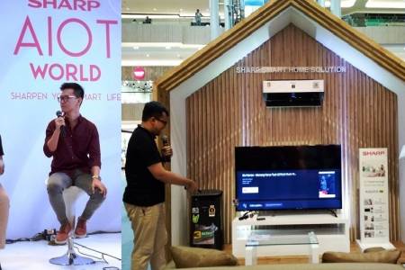 Produk-produk AIoT; Warnai Sharp AIoT World di Surabaya