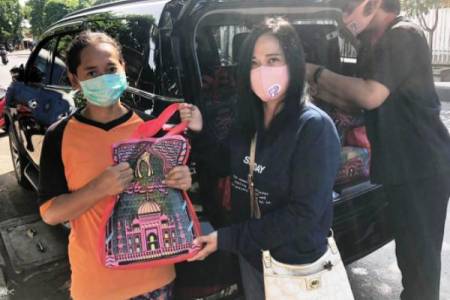 FJPI Jatim Donasikan Sembako; kepada Masyarakat Terdampak Pandemi Covid-19