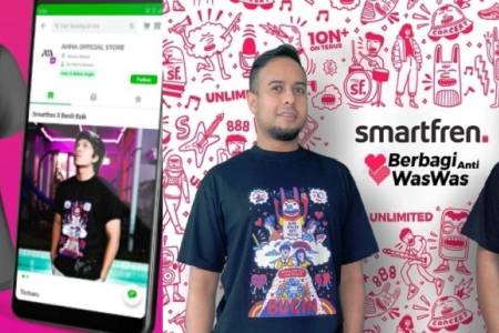 Smartfren Galang Donasi untuk #BerbagiAntiWasWas; Rangkul Kreator Muda Lokal