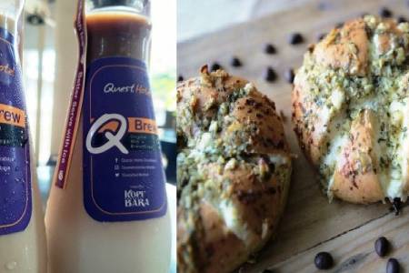 Yuk Cicipi Roti Korea & Kopi Q-Brew; ala Quest Darmo Surabaya