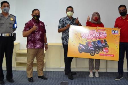 Indosat Ooredoo East Java Bali Nusra; Undi Hadiah Motor Vaganza 2020