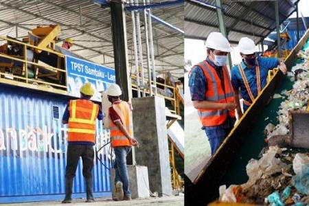 Danone-Aqua & Pemkab Lamongan; Resmikan TPST Terbesar di Jatim