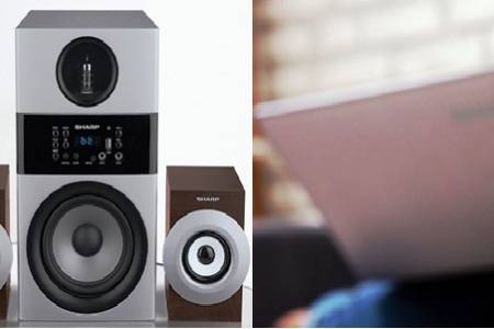 Sharp Luncurkan Active Speaker CBOX-MAX09PA; Sasar Penikmat Musik Premium