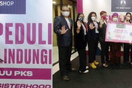 The Body Shop Indonesia Serahkan 421.218 Petisi ke DPR; Desak Sahkan RUU Penghapusan Kekerasan Seksual