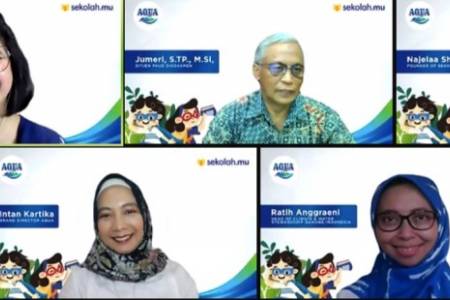 AQUA dan Sekolah.mu; Hadirkan Program Belajar Terintegrasi Digital “Sampahku, Tanggung Jawabku”
