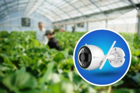 Menjaga Tanaman Hidroponik; dengan Kamera Pintar EZVIZ C3N