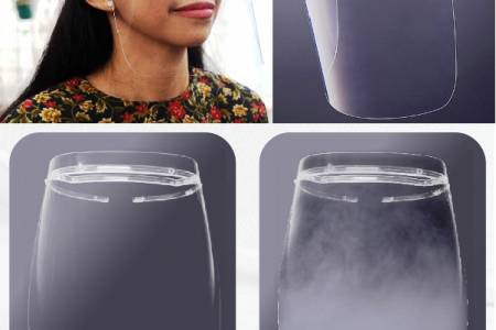 Sharp Indonesia Luncurkan Face Shield Premium; Usung Moth-eye Technology