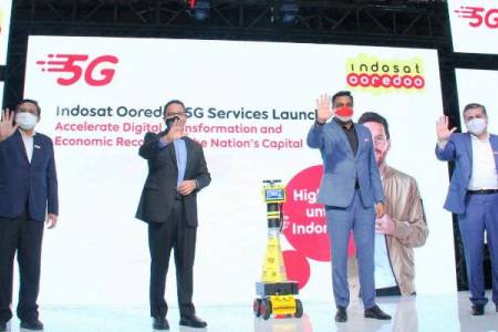 Indosat Ooredoo; Luncurkan Layanan 5G di Jakarta