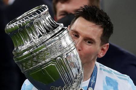 Messi Bahagia, Targetnya Bersama Timnas Argentina Juarai Copa Amerika Tercapai