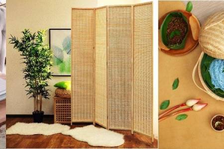 Dekorasi Kerajinan Bambu Percantik Rumah; Berikan Kesan Natural
