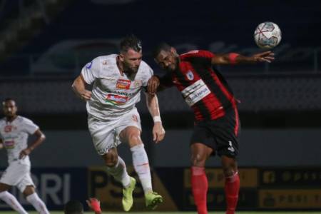 Liga 1 BRI 2021 2022 : Persipura ditahan Imbang Persija Jakarta