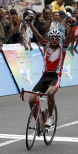 Ryan Ariehaan; Jadi Juara Tour de Siak 2013