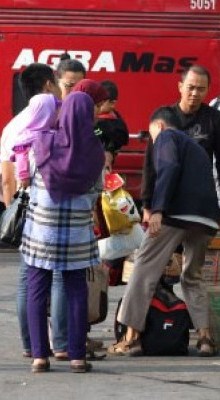 14.244 Orang Tiba Di Kampung Rambutan; Arus Balik 2014