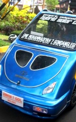 SMK Muhammadiyah; Rilis Dua Mobil Tenaga Surya