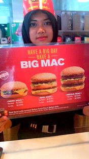 McDonalds Indonesia; Hadirkan Variant Burger Big Mac Barunya