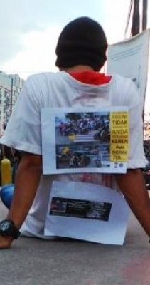 Komunitas Verza Bekasi; Gelar Aksi Tertib Trotoar