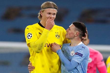 Man City dan Puma akan Kerjasama Angkut Erling Haaland dari Borussia Dortmund