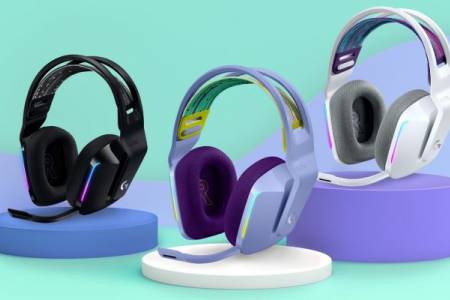 G733 LIGHTSPEED Wireless Gaming Headset; Punya Warna Baru Lilac