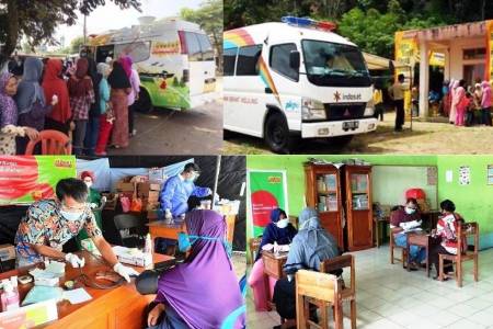 Mobil Klinik Indosat Ooredoo; Sigap Bantu Korban Bencana di Seluruh Indonesia