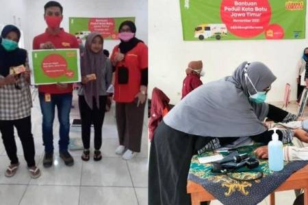 Mobil Klinik Indosat Ooredoo Salurkan Bantuan; kepada Masyarakat Terdampak Banjir di Kota Batu