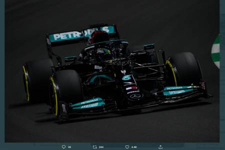 Lewis Hamilton Kuasai 2 Sesi Latihan Bebas F1 GP Arab Saudi 2021