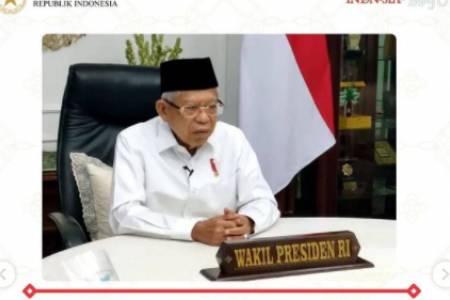 Wapres Ma'ruf Amin Harapkan Umat Islam Indonesia Siap Hadapi Smart Society 5.0