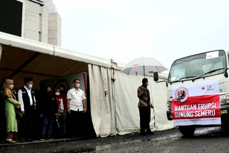 PMI Kirim Bantuan untuk Korban Erupsi Semeru