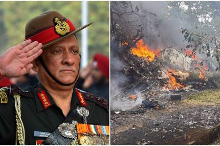 Jenderal Tinggi India Tewas dalam Kecelakaan Helikopter