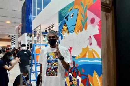 Berkolaborasi dengan  2 Artis Mural, Koze Indonesia Hadir di JakCloth 2021