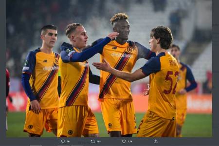 Gemilang di UEFA Conference League, AS Roma Torehkan Rekor Langka