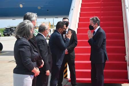 Terkait Kunjungan Menlu AS Blinken, Menlu Retno: AS Tunjukkan Minat di Bidang Infrastruktur 