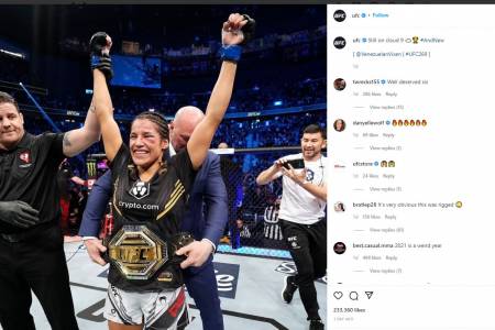 Usai Menang Mengejutkan di UFC 269 Julianna Pena Persilahkan Amanda Nunes Lakukan Rematch