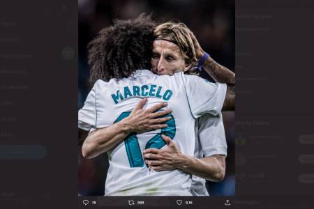 Real  Madrid Konfirmasi Modrid dan Marcelo Positif COVID-19