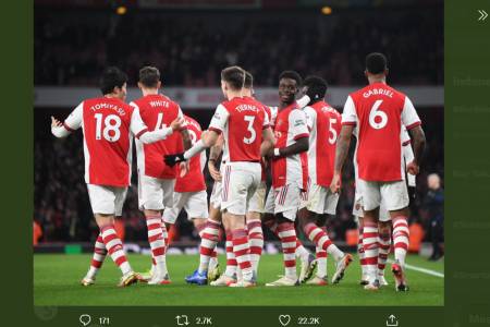 Arteta Bangga Arsenal Berhasil Masuk 4 Besar Liga Inggris