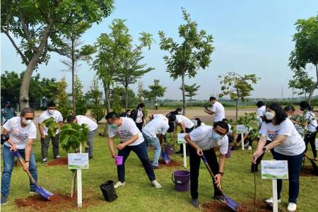 Astra Property Tanam 250 Pohon Buah Langka Asli Indonesia