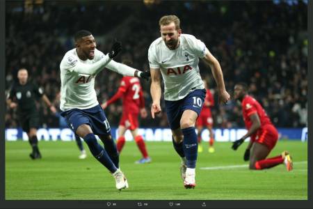 Hasil Tottenham Hotspur vs Liverpool: Diwarnai 9 Kartu Kuning dan 1 Kartu Merah, The Reds Tertahan