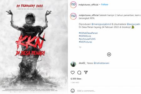 Tertunda 2 Tahun, Film "KKN di Desa Penari" Siap Rilis pada Februari 2022