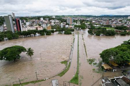 Dua Bendungan Jebol setelah Banjir Melanda di Brasil