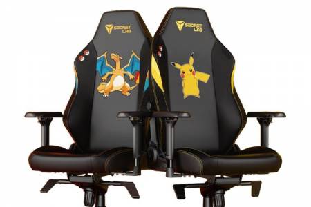 Secretlab Rilis Kursi Gaming Pikachu dan Charizard