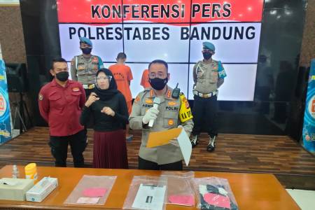 Polrestabes Bandung  Terus Buru 17 Pelaku dalam Kasus Viral Bocah 14 Tahun Dirudapaksa dan Dijual lewat Michat