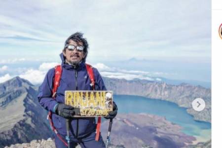 Makki Ungu Selesaikan Ekspedisi 7 Gunung di Jawa dan Lombok