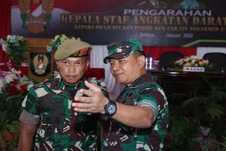 KSAD Jenderal Dudung Abdurrachman Sambangi Kodam I/Bukit Barisan 