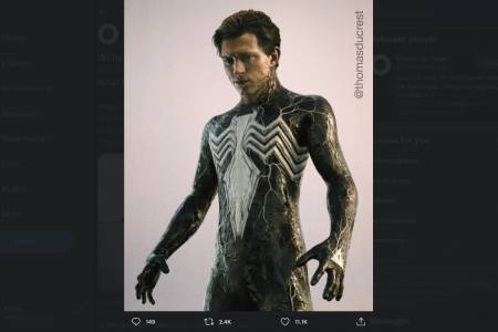 Ini Jadinya Ketika Spider-Man Tom Holland ''Terinfeksi'' Venom
