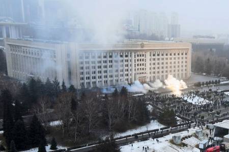 Kabinet Pemerintah di Kazakhstan Mundur, Unjuk Rasa Tetap Berlangsung